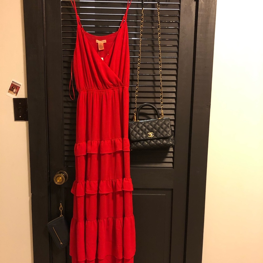 New with tags red summer dress